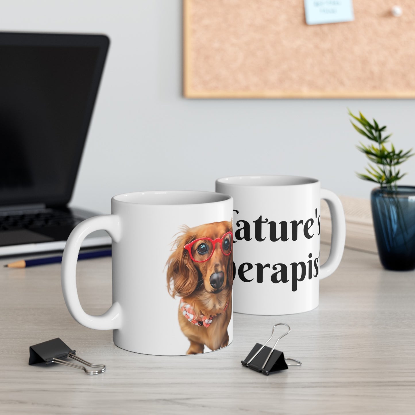 Coffee Mug - Nature's Therapist Brown