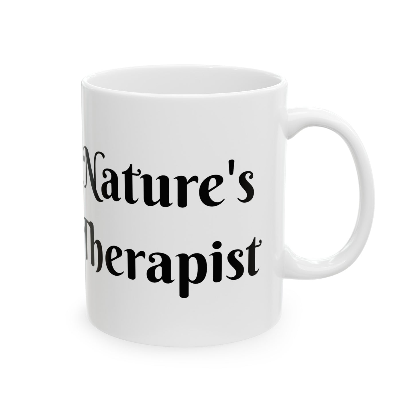 Coffee Mug - Nature's Therapist Black