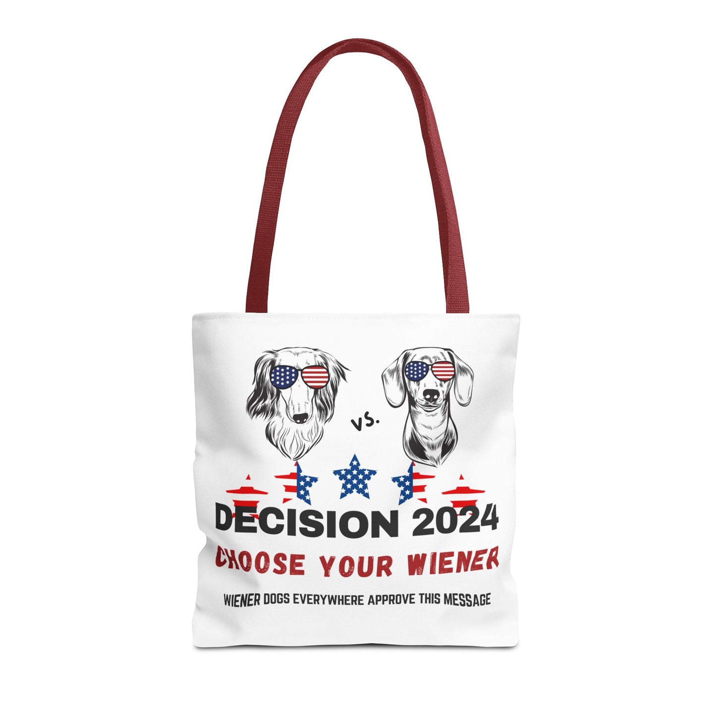 Choose Your Wiener Tote Bag