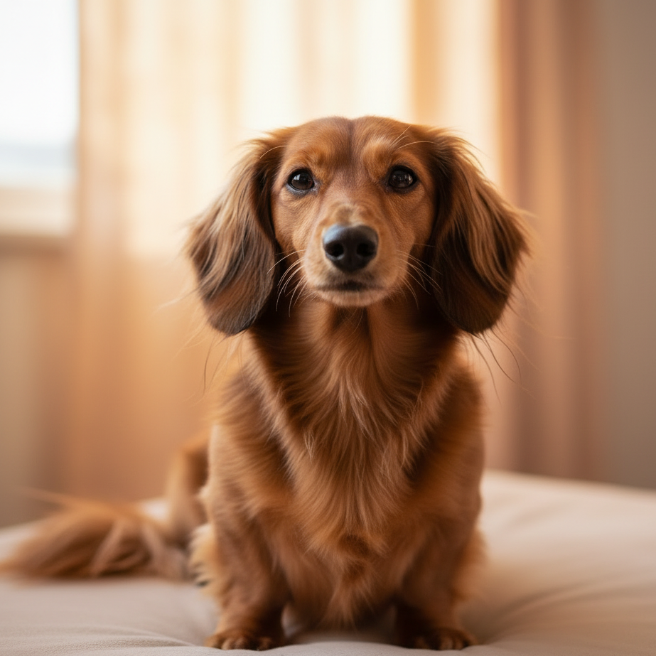 Confident Dachshund with Body